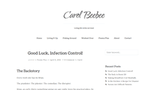 Desktop Screenshot of carolbeebee.com